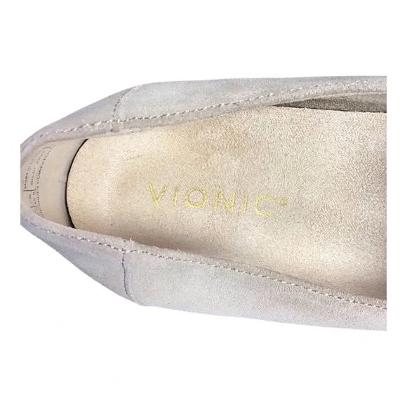 Vionic Tan Loafers Slip-On Shoes - Picture 5 of 7